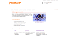 Desktop Screenshot of jeroen.com